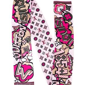 Louis Vuitton Graffiti Bandeau in Pink